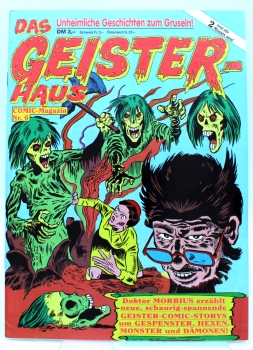 Das Geister-Haus: Unheimliche Geschichten zum Gruseln Comic Magazin Nr. 6: Das Geheimnis der Lebens-Riten von Interpart